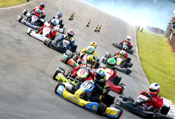 Competidor de kart
